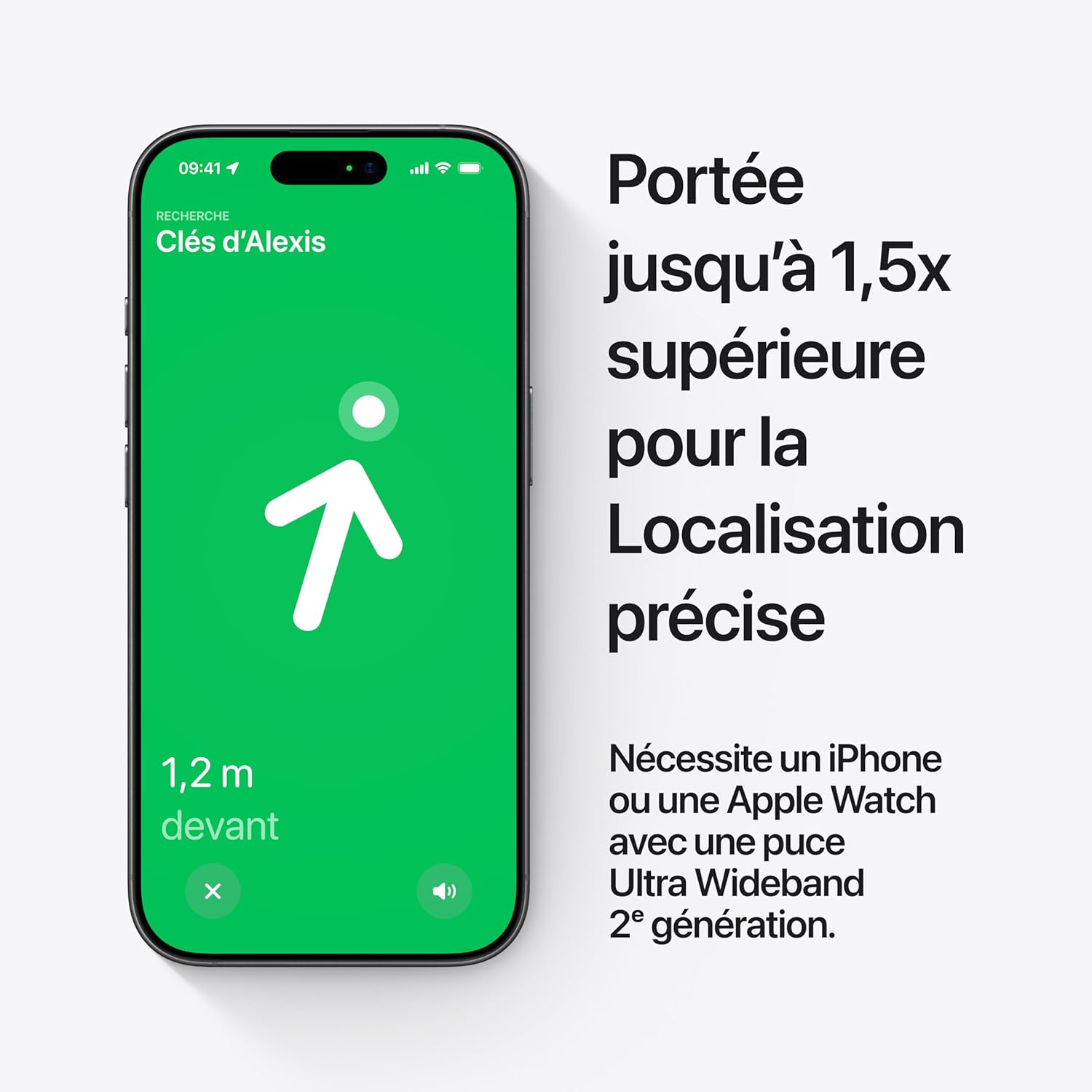 Apple AirTags Traceurs anti-perte, Lot de 4