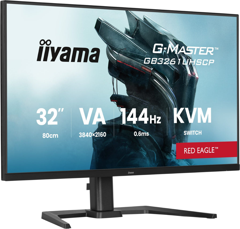 iiyama G-MASTER Red Eagle GB3261UHSCP Moniteur de jeu 4K 32"