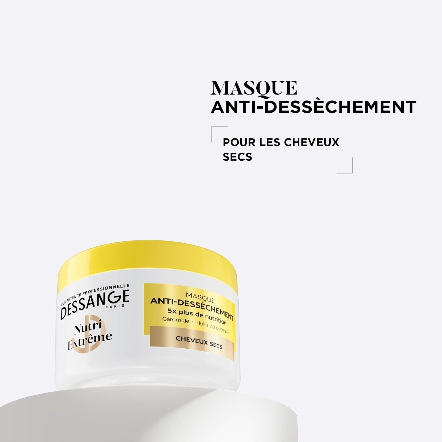 DESSANGE Nutri-Extrême Masque Anti-dessèchement Cheveux Secs 280 ml