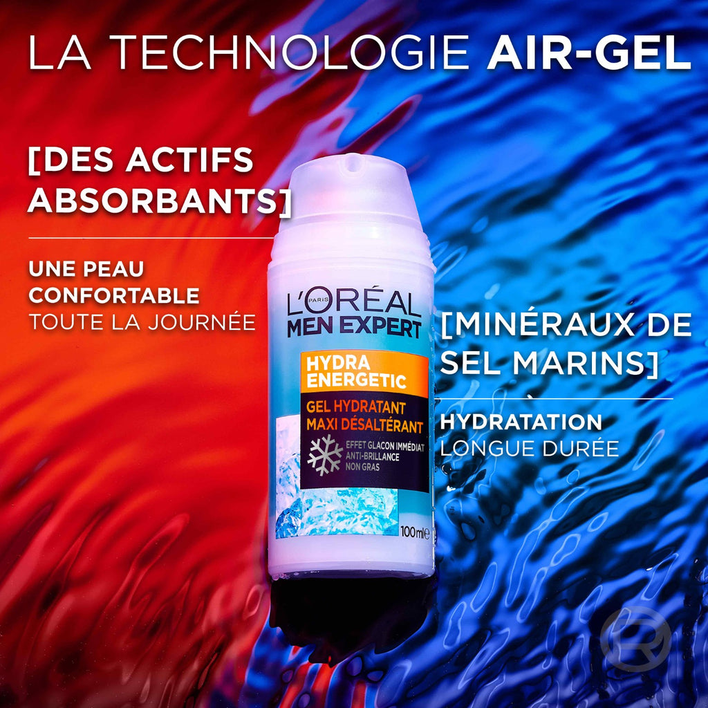 L'Oréal Paris Men Expert Hydra Energetic Gel Anti-Brillance 100ml