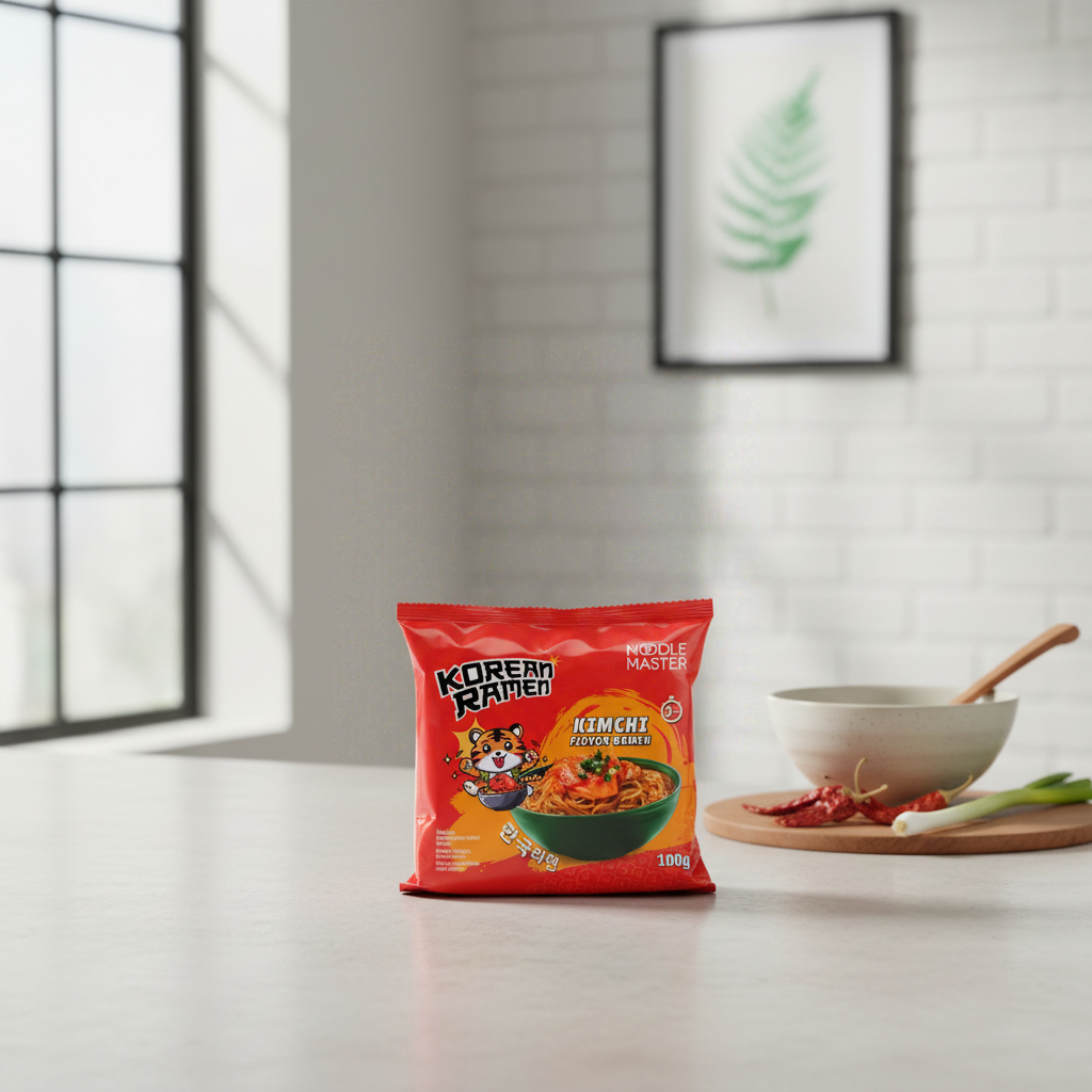 NOODLE MASTER Nouilles instantanées saveur kimchi 100g