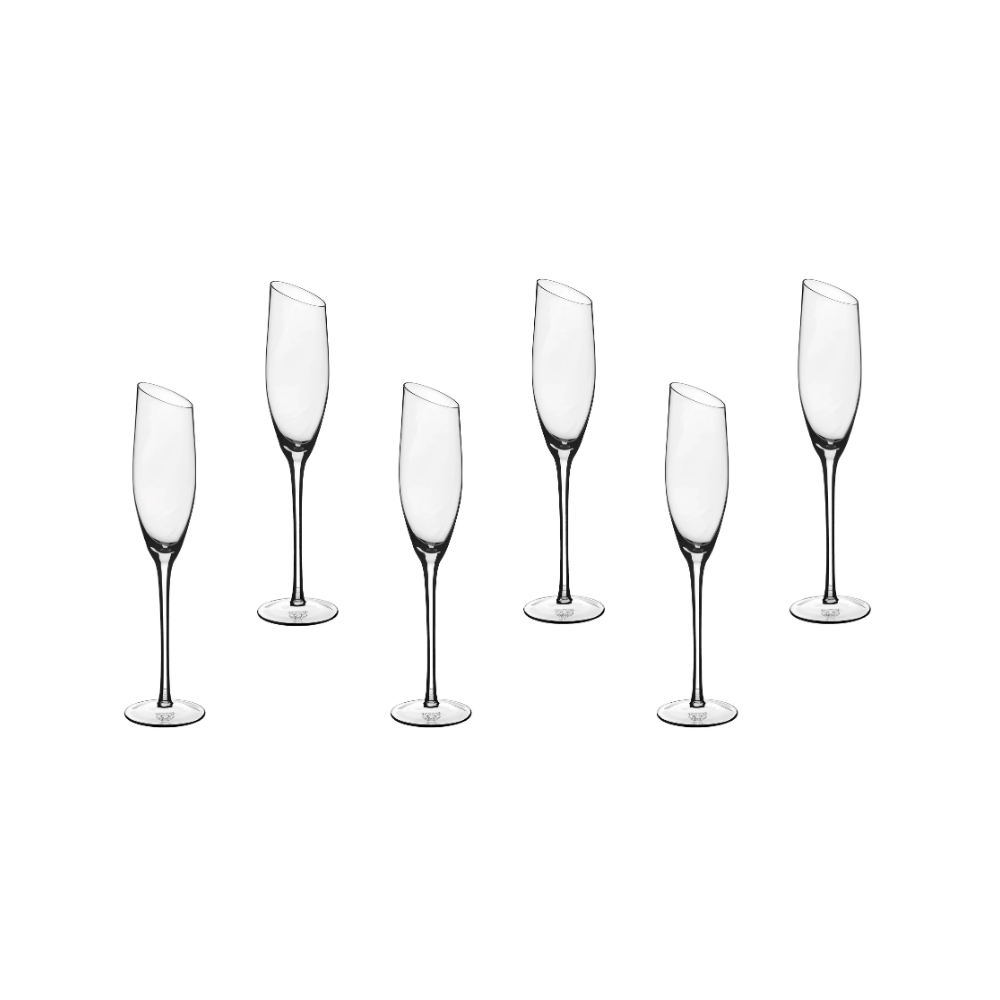 BJÖRN SVÄVA Lot de 6 flûtes à champagne - 19 cl