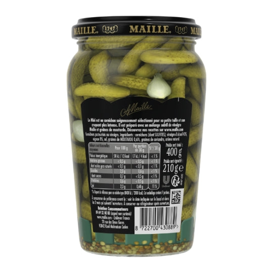 MAILLE Cornichons Mini L'Original Bocal 210g