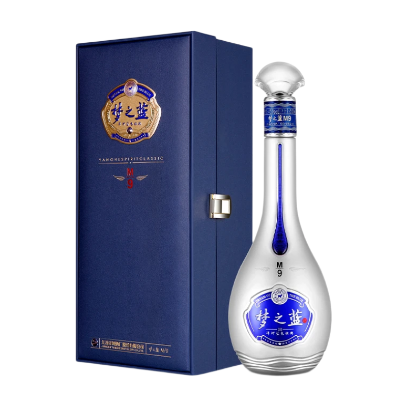 Yanghe Dream Blue M9 Baijiu, 52 % vol., 500 ml