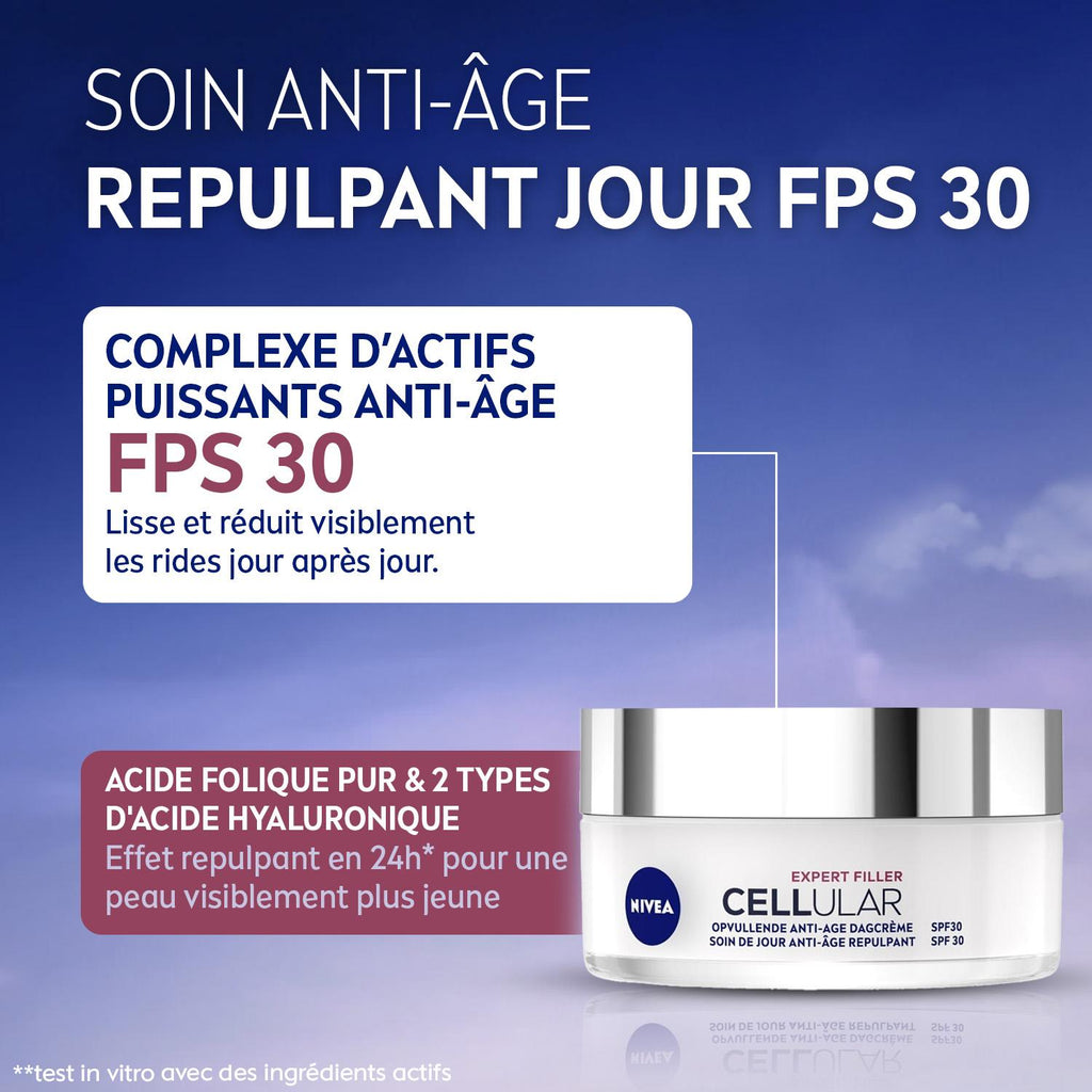 NIVEA Trousse Visage Cellular Epigenetics Sérum + Soin Jour SPF30