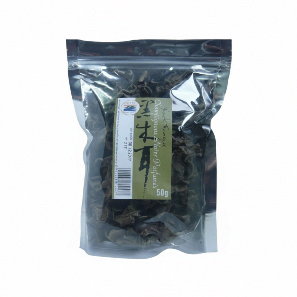 MONT ASIE Champignons noirs tendres extra parfumés - 50 g