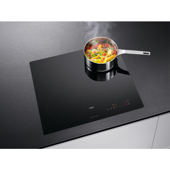 AEG IBS64200CB - Plaque de cuisson - Semi-encastrable - Induction - Biphasé (Perilex) - largeur 59 cm