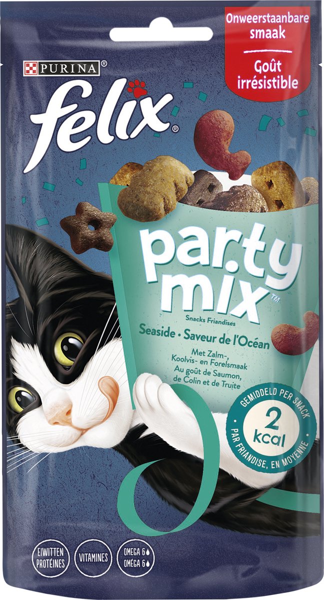Felix Party mix Friandises pour chats Mélange de la plage 60 g