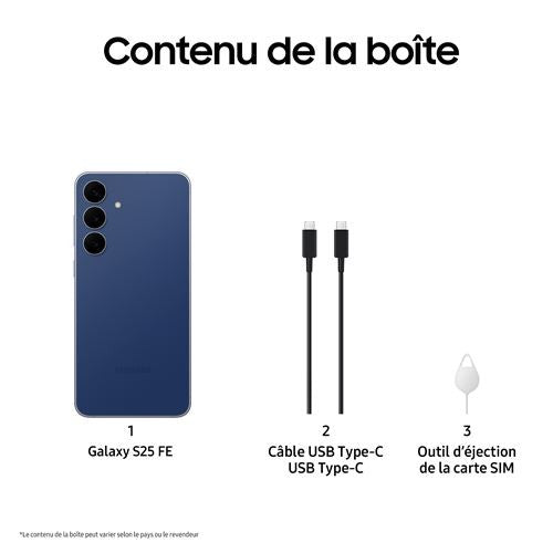 Samsung Galaxy S25 FE 128 Go Bleu