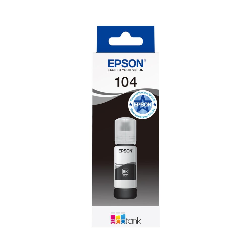 Epson 104 Bouteille d’encre noire EcoTank
