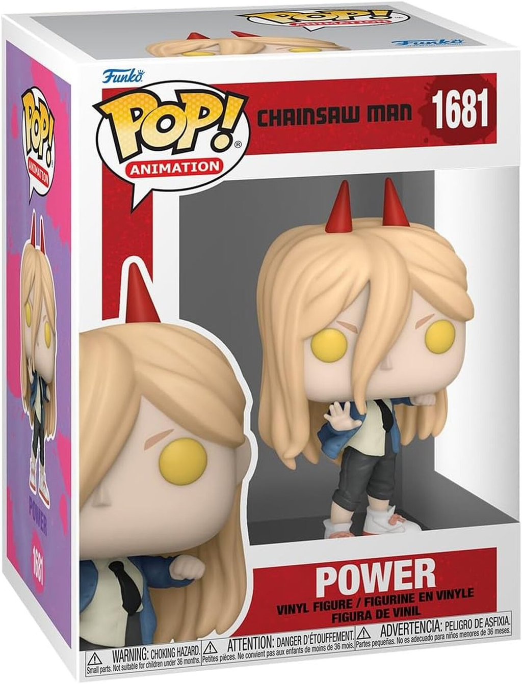 FUNKO Pop! Animation Chainsaw Man Power figurine en vinyle à collectionner #1681