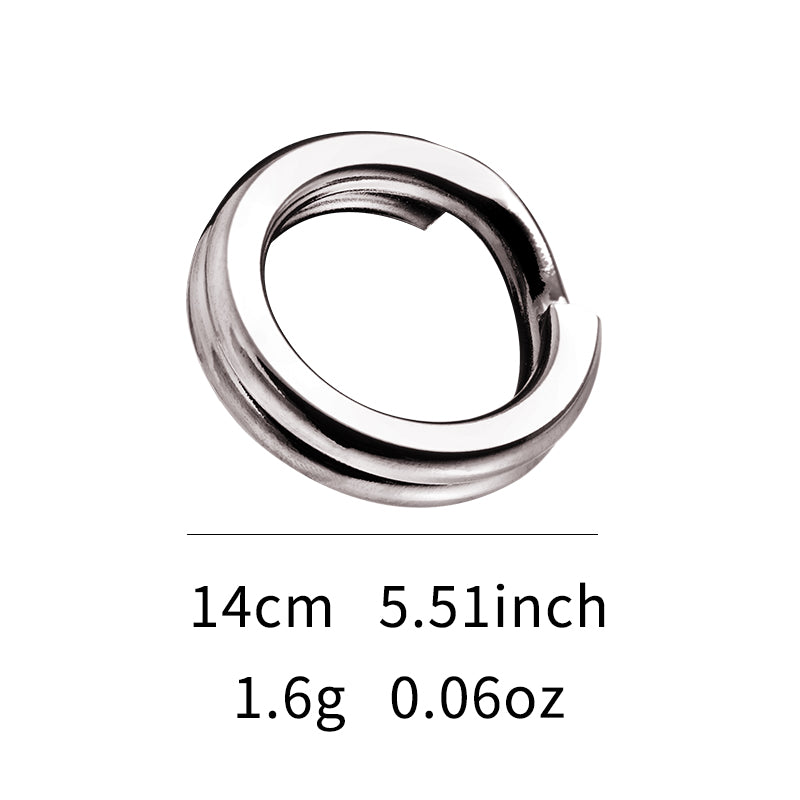 ECOODA GT Anneau brisé double haute qualité pour pêche