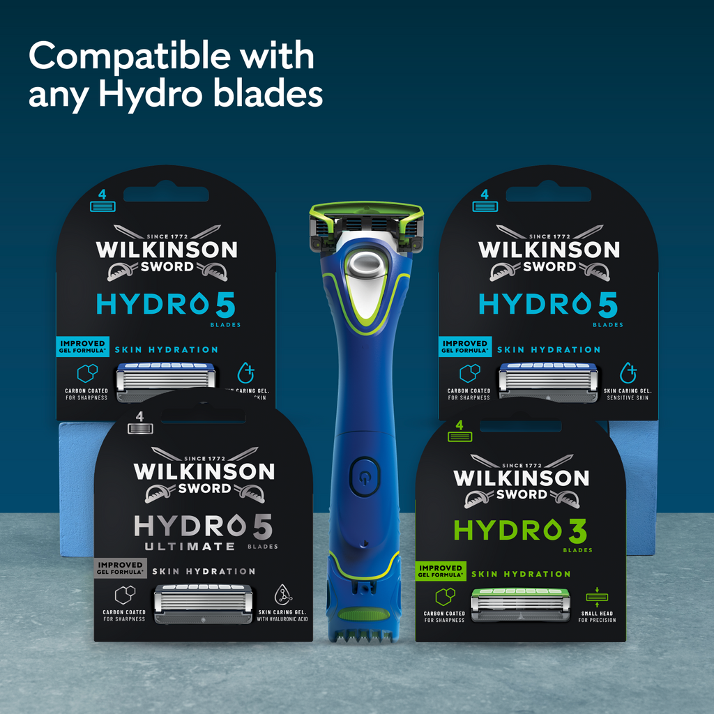 WILKINSON SWORD The Face Groomer - Lames de Rasoir Pour Homme - 4 Recharges