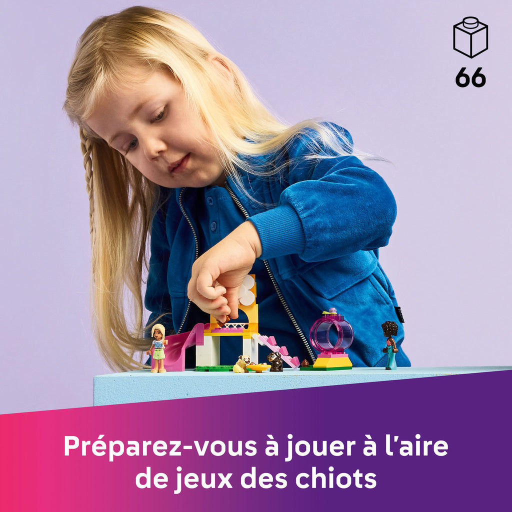 LEGO Friends 42665 L’aire de jeux des chiots