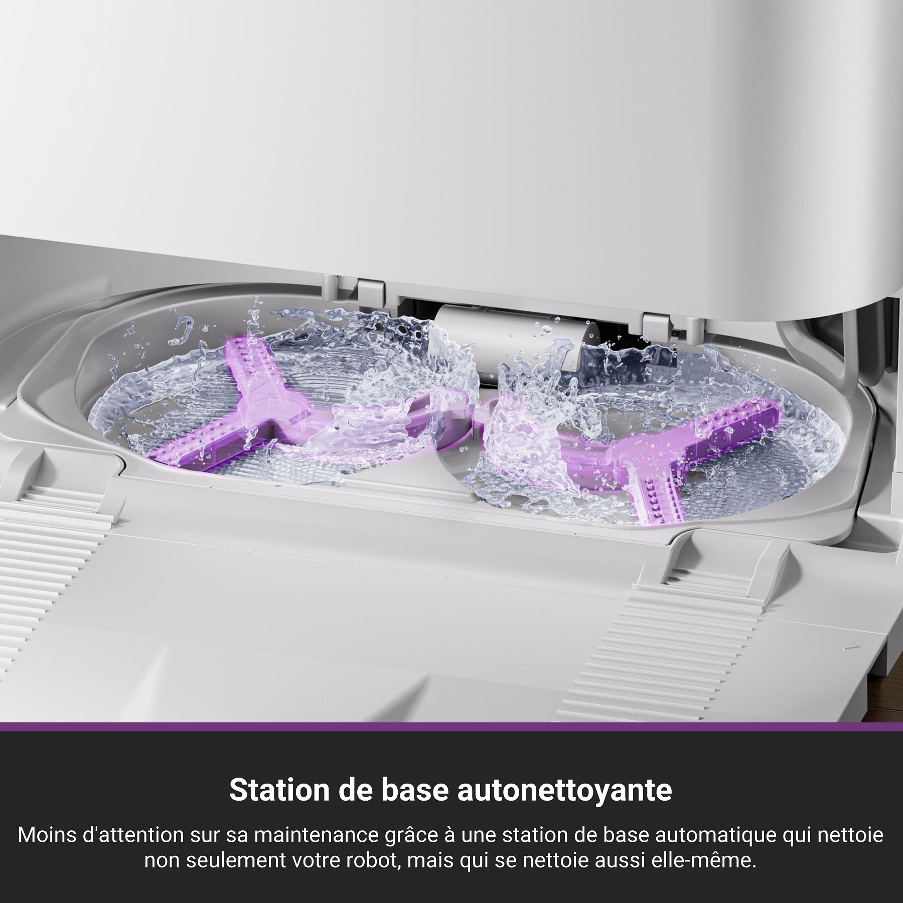 Eureka J15 Pro Ultra Aspirateur Robot avec Fonction Lavage, 16200 Pa, Technologie Anti-Emmêlement, Détection de Liquide & Levage de Brosse, Nettoyage à l'Eau Chaude 75 °C, Auto-Nettoyage