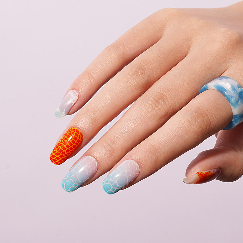 MeoMagic 14-292 Autocollants gels pour ongles - 20 pièces