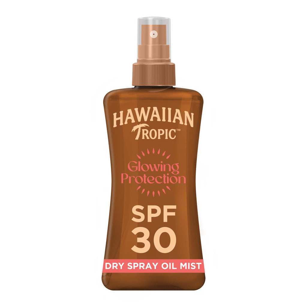 HAWAIIAN TROPIC Glowing Protection Spray huile solaire SPF 30 - 200 ml
