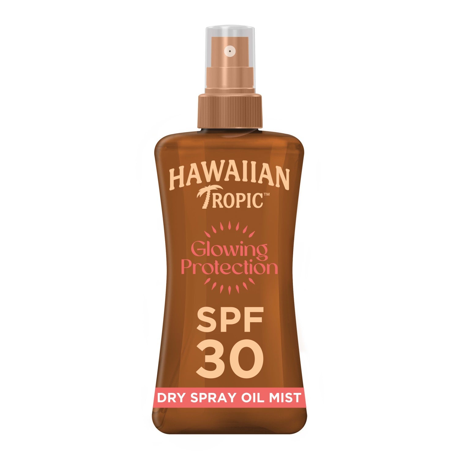 HAWAIIAN TROPIC Glowing Protection Spray huile solaire SPF 30 - 200 ml