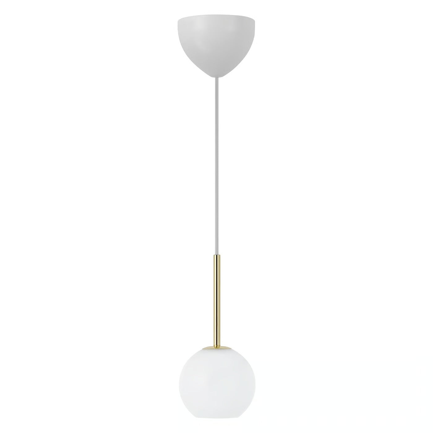 Suspension FRANCA 13 verre et métal laiton IP20 E14 - Nordlux, Intérieur