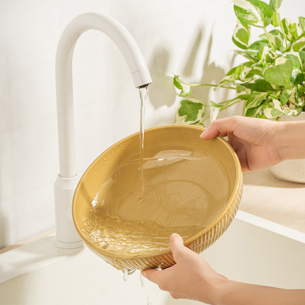 Dafuceramic bol alimentaire en céramique / bol à salade / bol à pâtes de 8.5 pouces, 36 onces, lot de 4, robuste et empilable, convient pour les cadeaux de pendaison de crémaillère et de fêtes