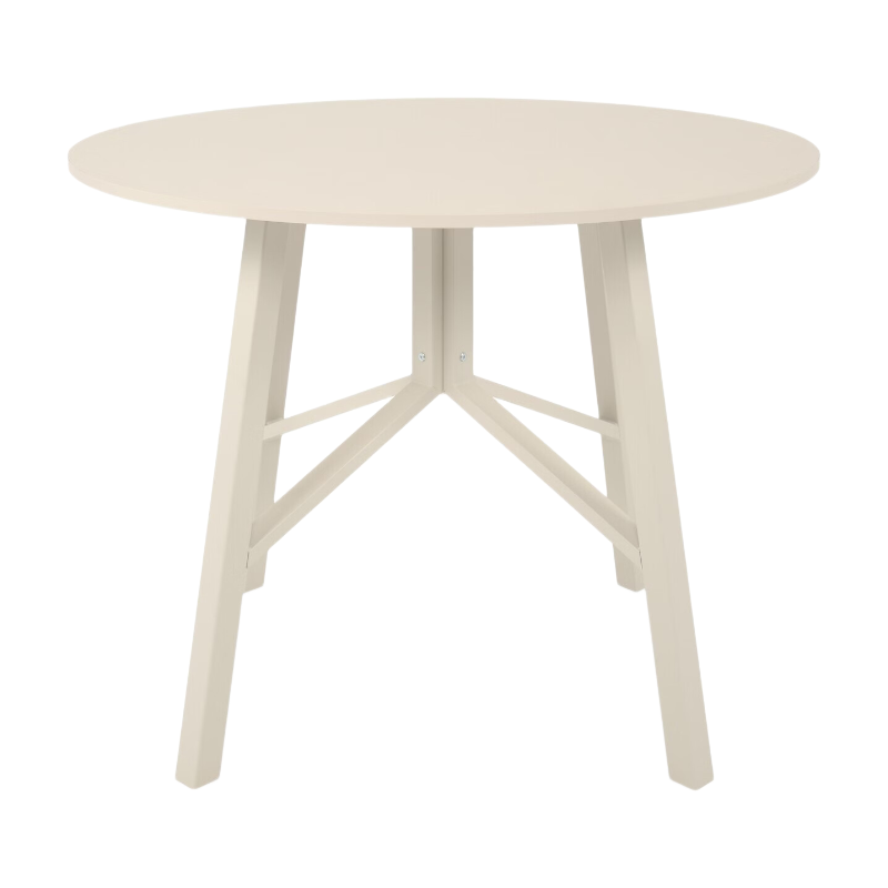 Eluru 81A Table à manger – D. 100 cm x H. 76 cm