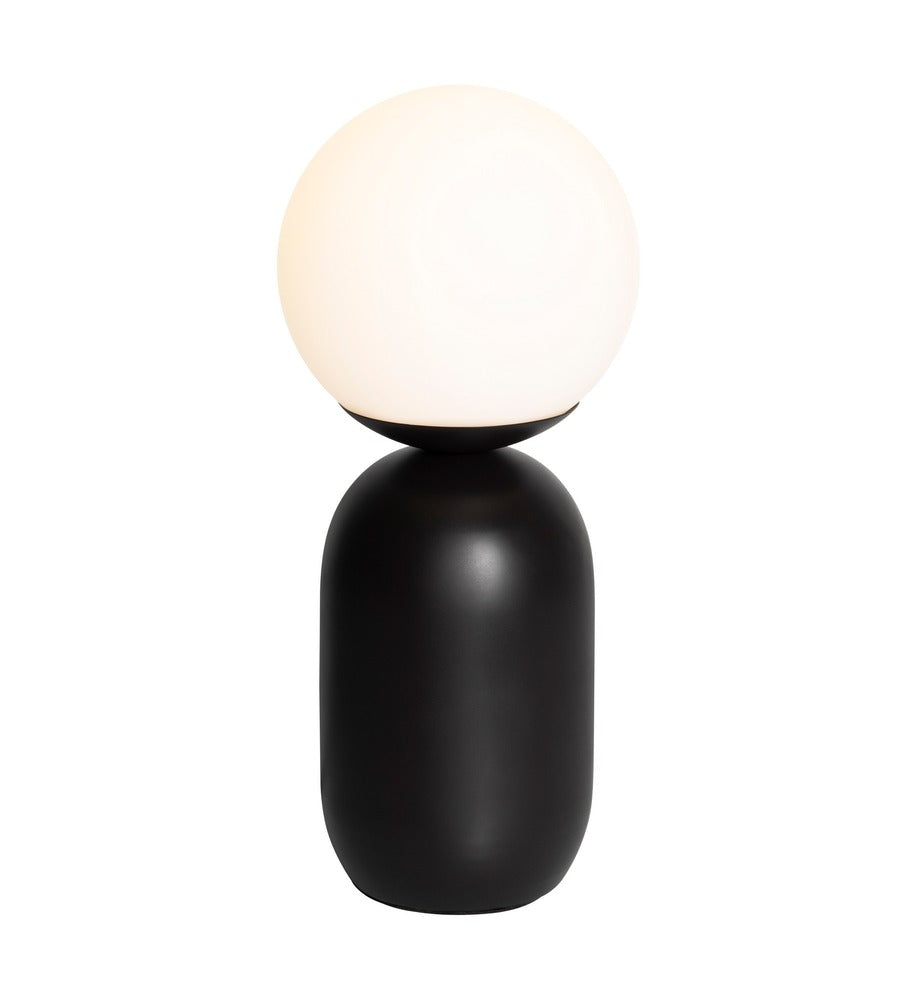 Lampe à poser NOTTI métal noir IP20 E14 - Nordlux, Intérieur