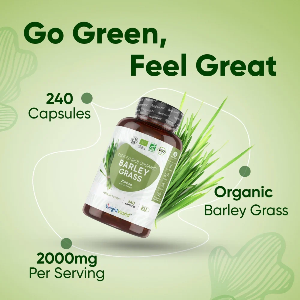 WeightWorld Barbe d'orge biologique 2000 mg - 240 gélules