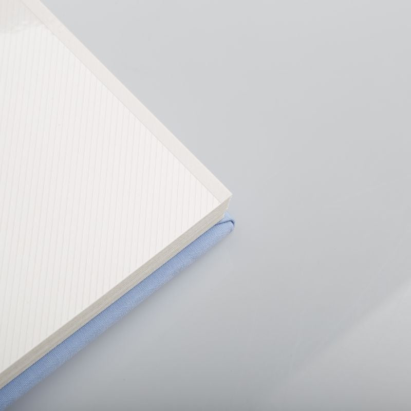 Kodak - album photo - 20 pages adhésives - couverture en tissu bleu - 23,5 x 27 cm