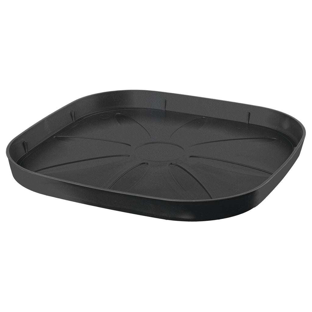 DEROMA Soucoupe Carrée Origin Anthracite 24cm