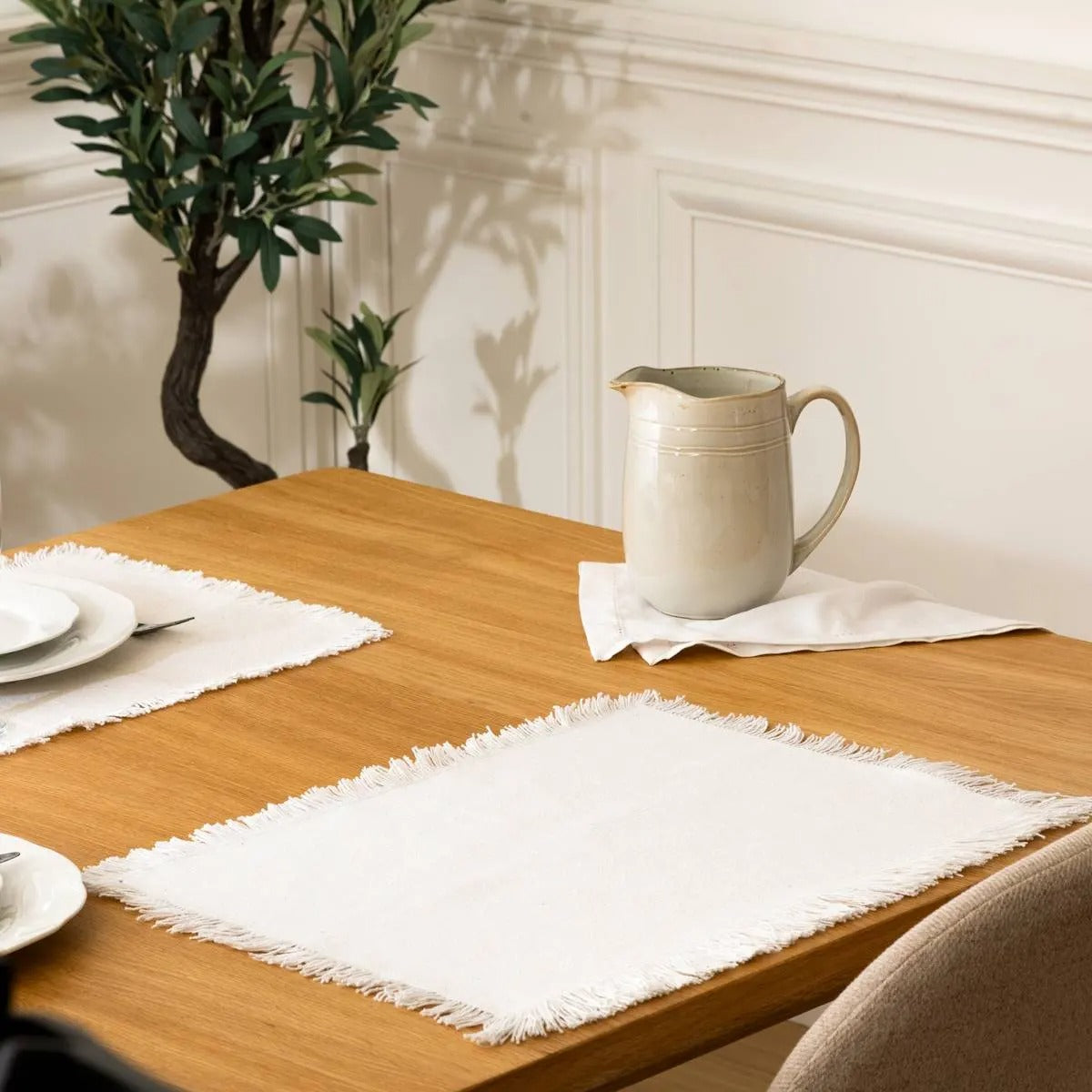 Secret de Gourmet Maha - Set de table 45 x 30 cm - blanc