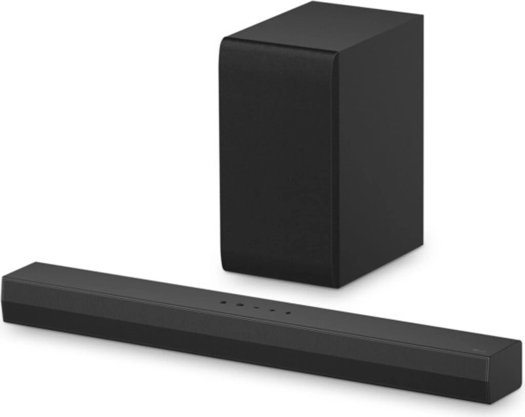 Barre de son LG DS40T 2.1 avec caisson de basses sans fil (ARC, HDMI, optique, Bluetooth) - 300W - Noir