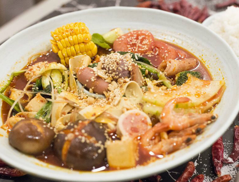 Li Hai Long Fondue chinoise légèrement épicée - 410 g