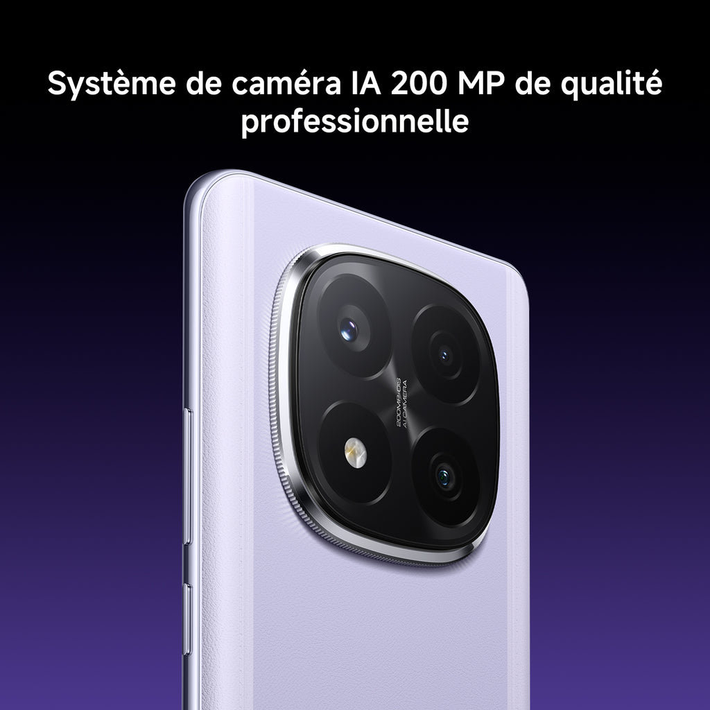 Redmi Note 14 Pro Plus 5G 512 Go Violet Lavande eSIM, Double SIM, NFC