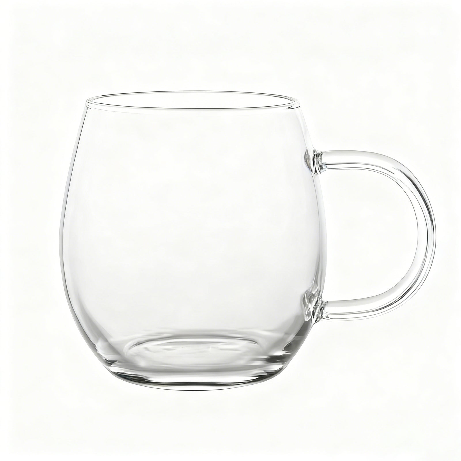 Ju7cer Tasse en verre transparente avec poignée verre à thé verre à boire verre à café 300 ml 1 pièce