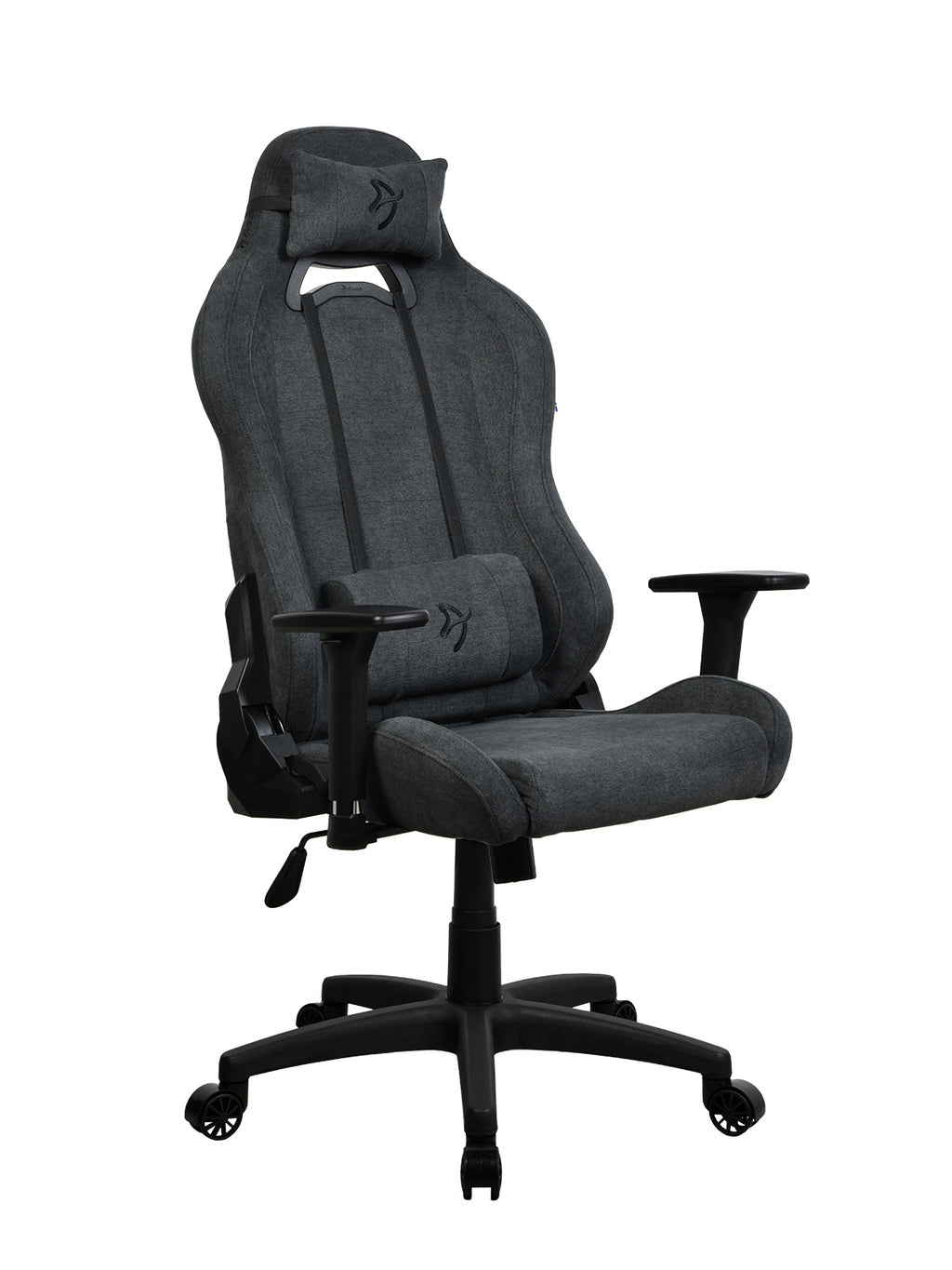 Arozzi Torretta SoftFabric™ Chaise de bureau/gaming ergonomique - Gris foncé