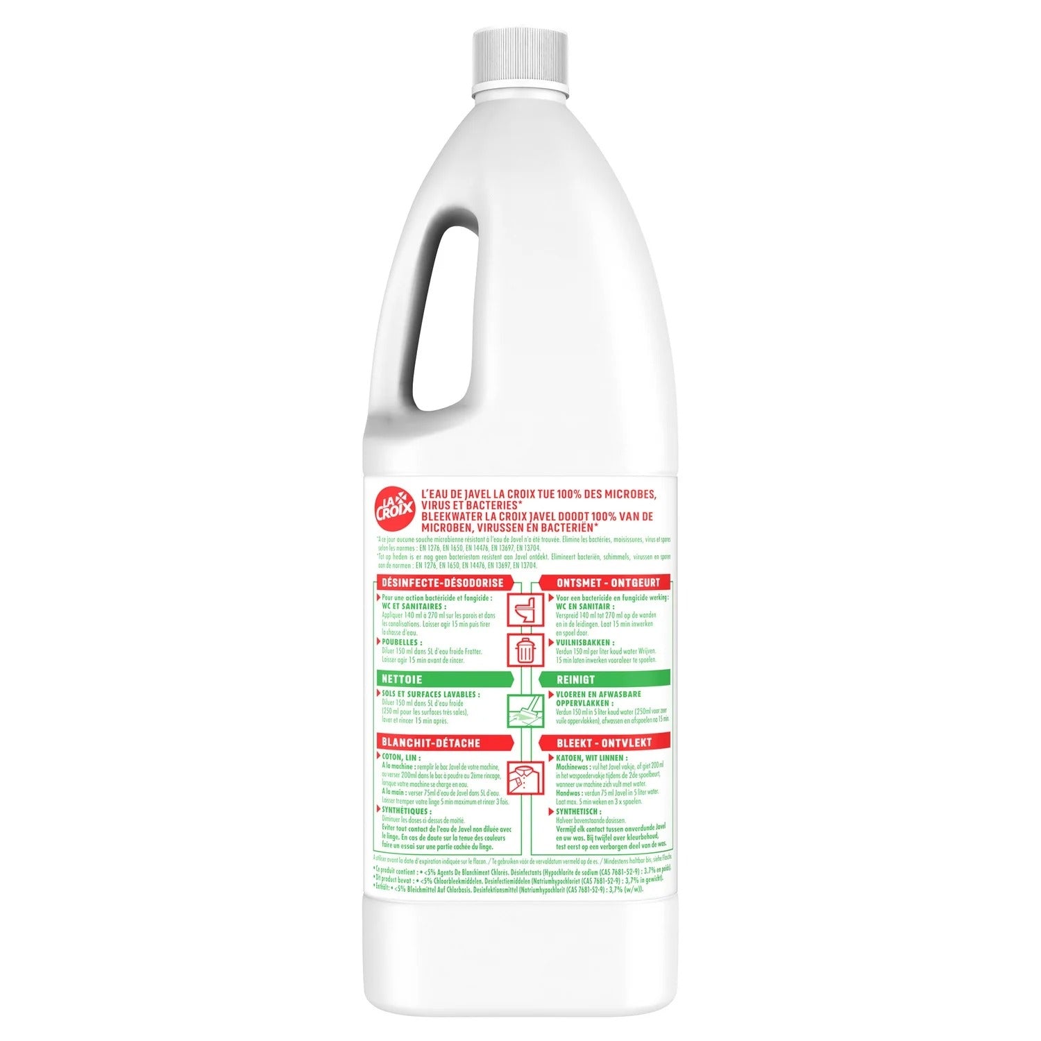 LA CROIX Eau de Javel Multi-Usages Tradition 1.5L