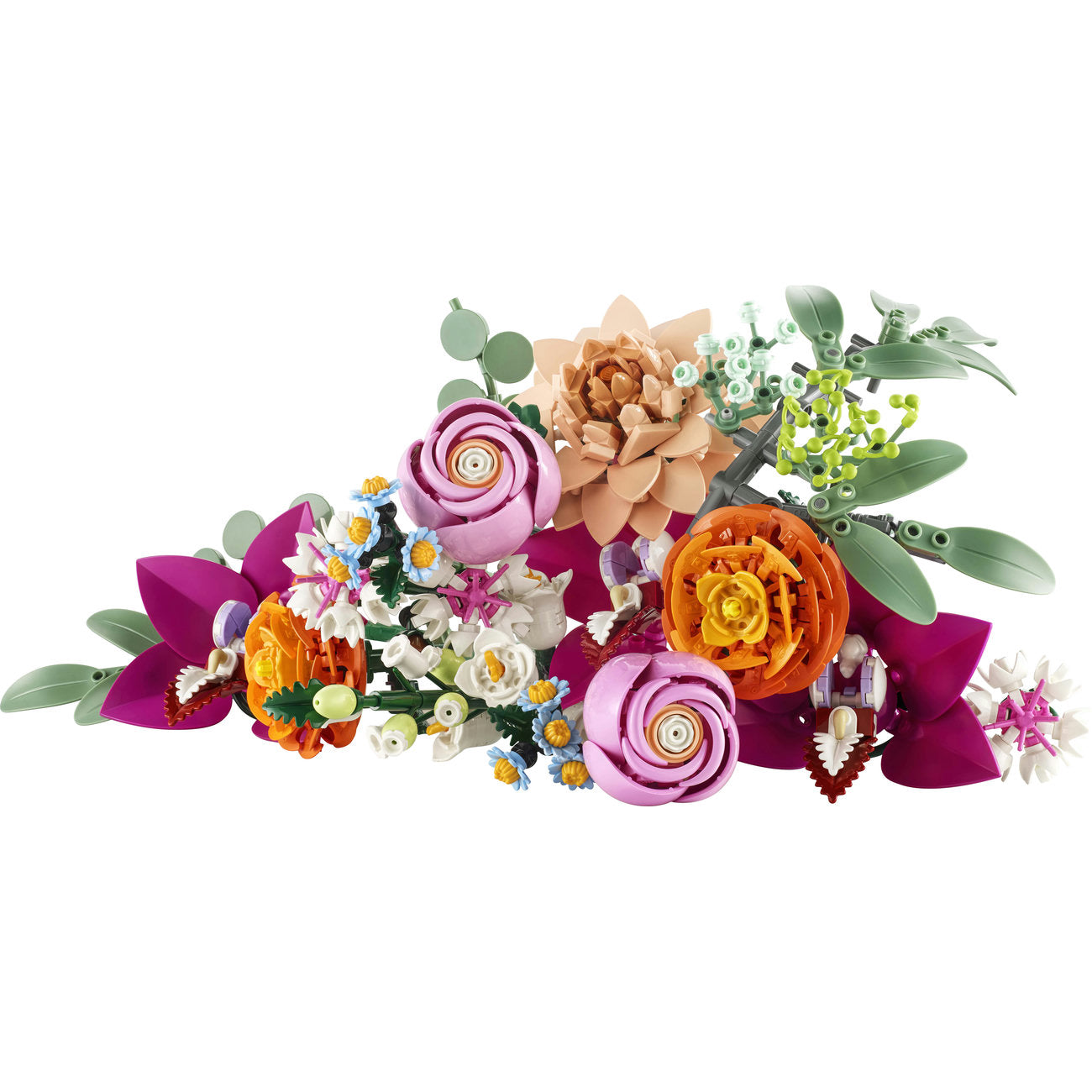 LEGO Botanicals 10342 Le joli bouquet de fleurs roses