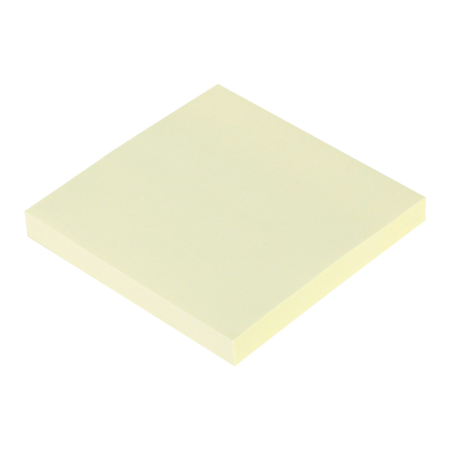 Deli Notes adhésives 7,6 × 7,6 cm jaune - Lot de 12 x 100 feuilles