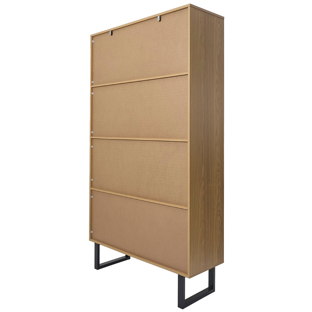 HOME DECO FACTORY Étagère Calypso en MDF et métal