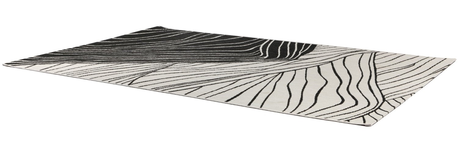 VIVARAISE Tapis Dusko outdoor tonnerre - 160 x 230 cm