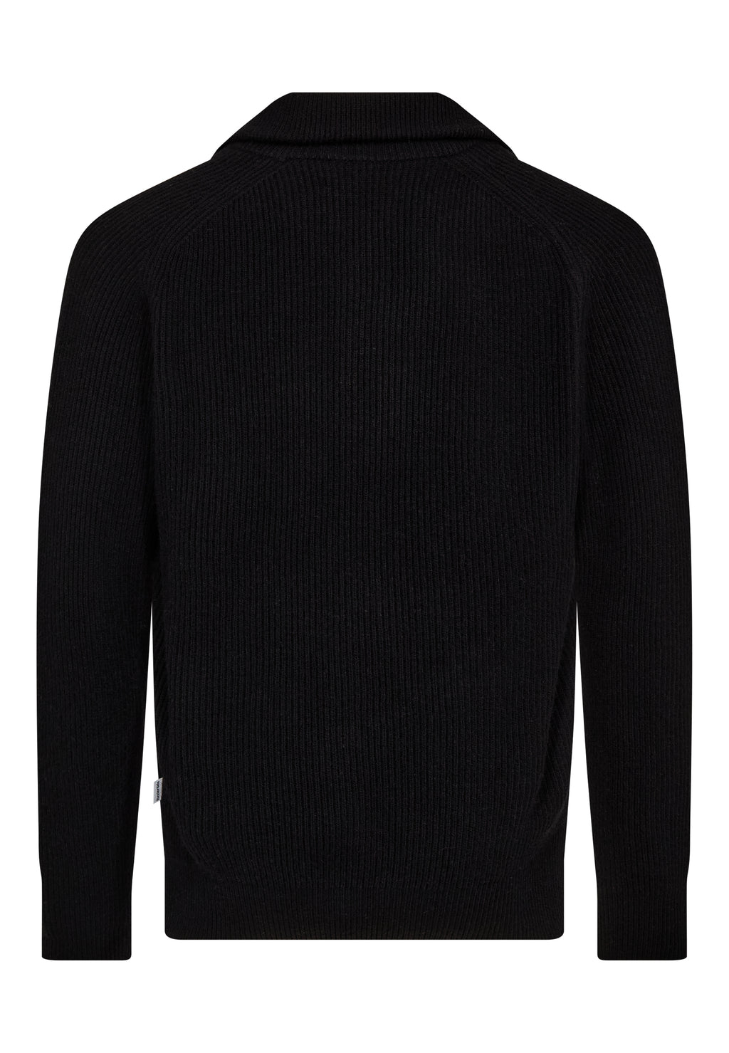 Resteröds Liam Pull-over à zip en maille - Noir - M