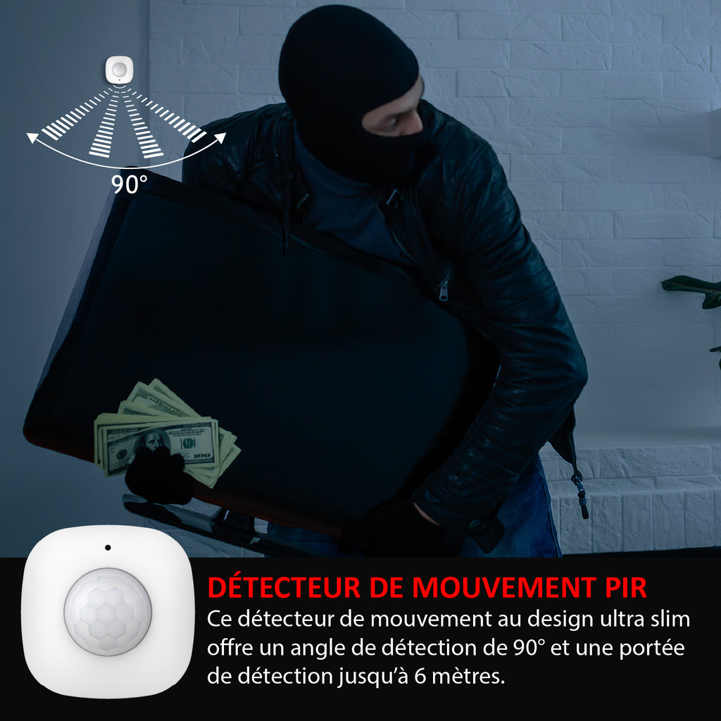 KYF Capteur de mouvement additionnel pour KYF-ALARM-009