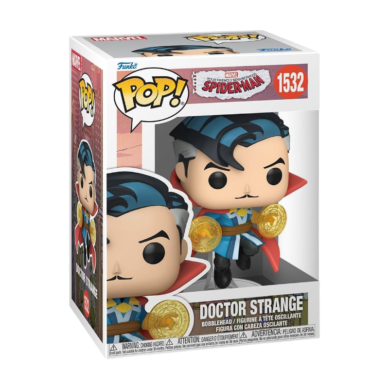 FUNKO Pop! Marvel Spider-Man Votre fidèle serviteur Doctor Strange Figurine en vinyle à collectionner #1532