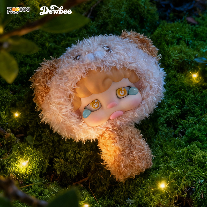 Blind box de pendentif en peluche Cat Rooler