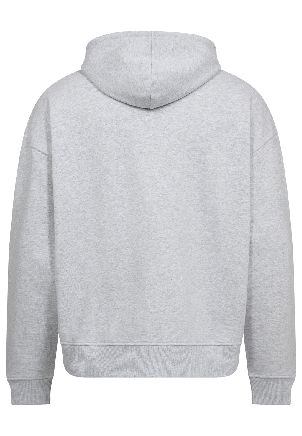 Resteröds Rick Hoodie Zip Gris clair chiné M