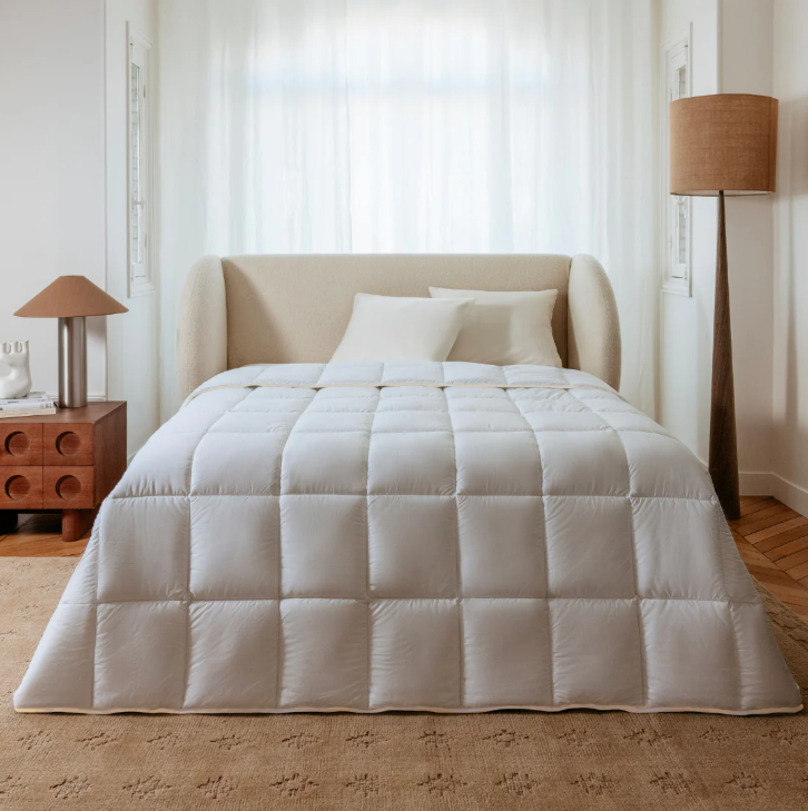 MORPHEA Couette chaude en plumes et duvet de canard - 140 x 200 cm
