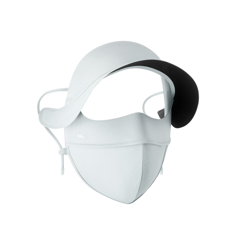 Beneunder Masque de protection solaire pour le visage avec visière AL01e - Bleu nuage - F (Taille unique)