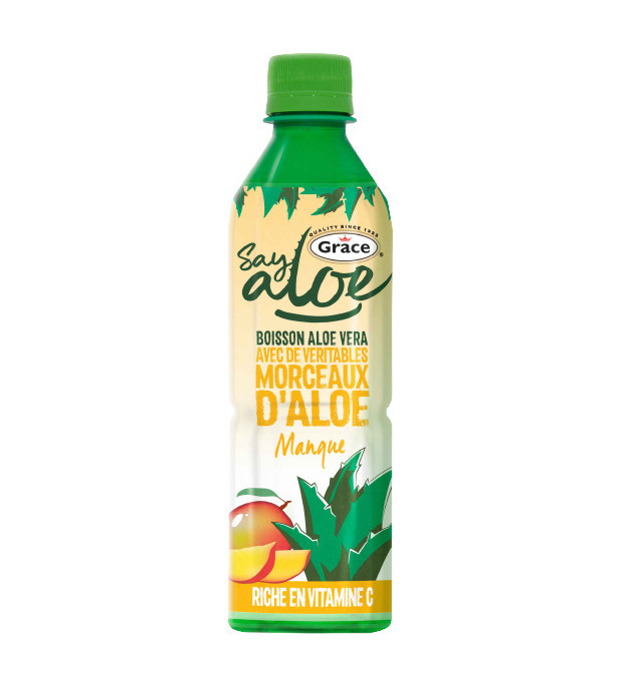 GRACE boisson aloe vera mangue bouteille 12x50cl
