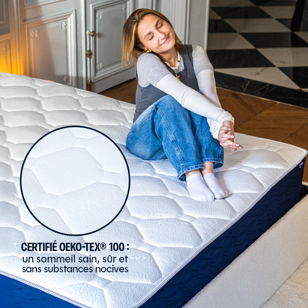 Morphea Matelas mémoire de forme 180x200cm épais 16cm Lumea One