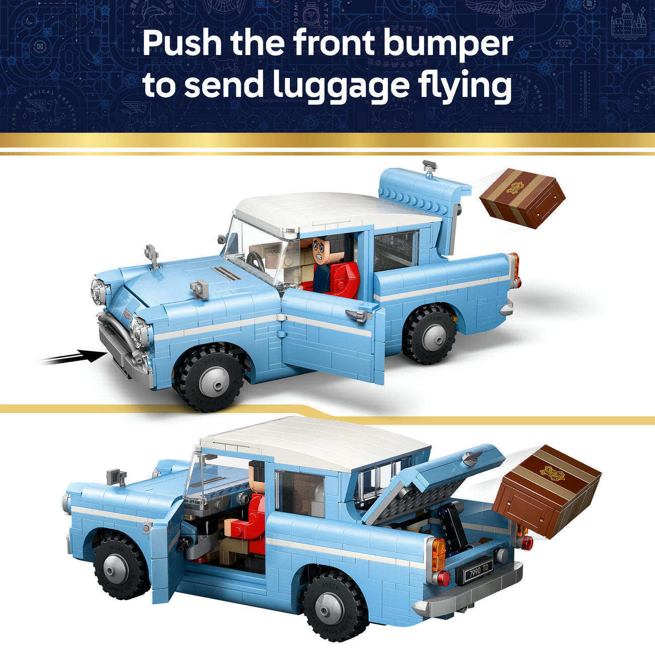 LEGO Harry Potter 76470 Pack Ford Anglia Volant Enchanté
